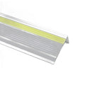 Nariz de Escalon Aluminio 45mm Moldumet AP45I con Iluminacion de 2.50mt