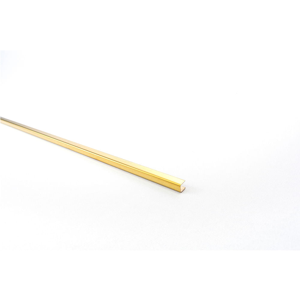 Randa 10.0x250.0 Simpleline Moldumet Acero Inox CU10D Dorado de 2.50mt
