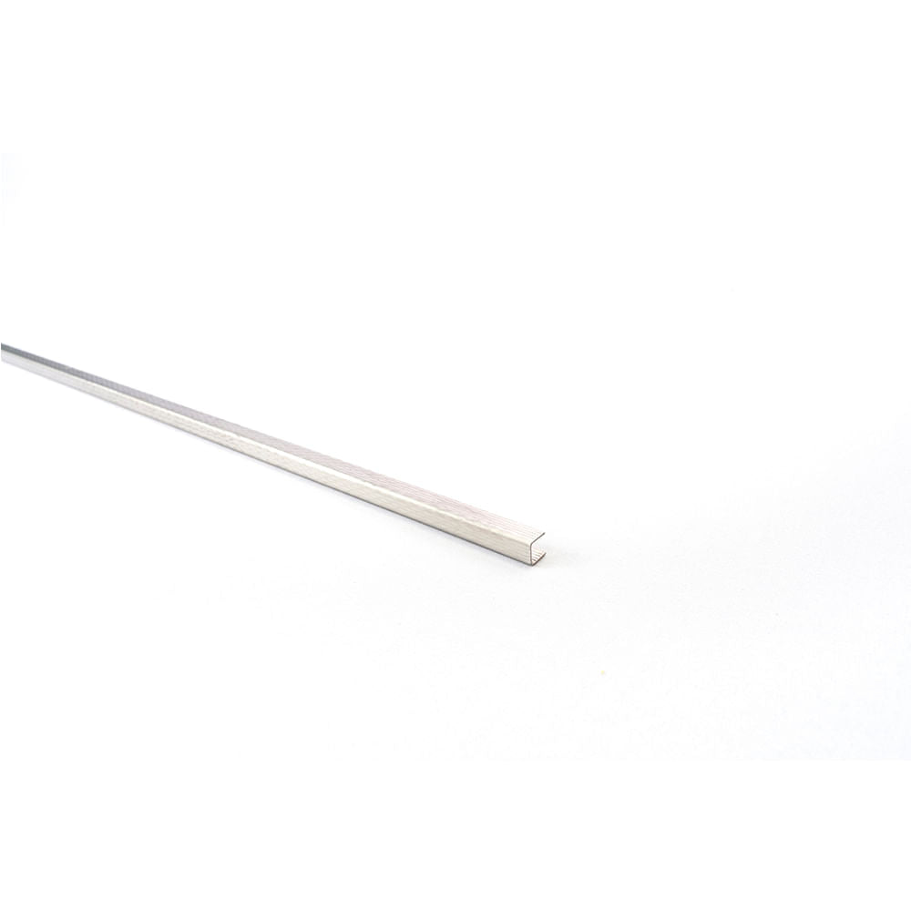 Randa 10.0x250.0 Simpleline Moldumet Acero Inox CU10G Gofrado de 2.50mt