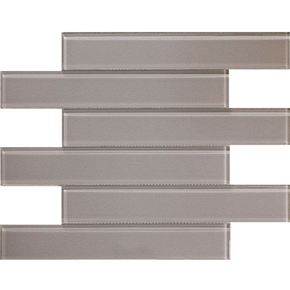 Malla 30.0x30.0 6V6112 Glass Brick 1 Gray