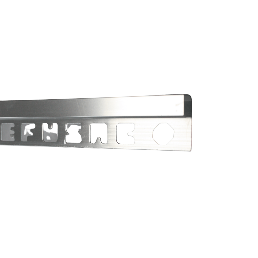 Guardacanto Aluminio CM 12mm Nefusac RMCAP1224 de 2.40mt Rodometal Cuadrado