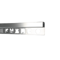 Guardacanto Aluminio CM 12mm Nefusac RMCAP1224 de 2.40mt Rodometal Cuadrado