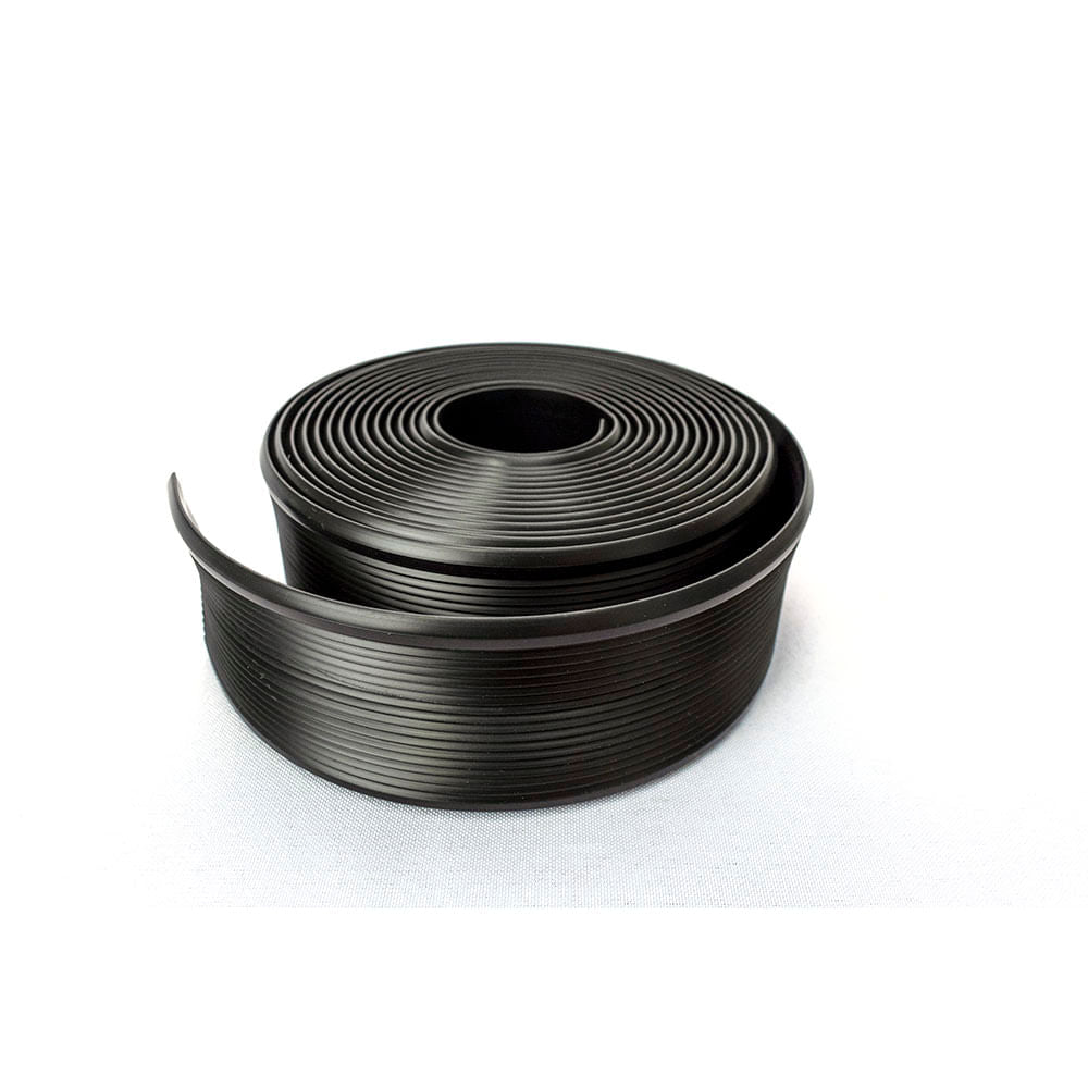 Nariz de Escalon PVC 45mm Nefusac Rodo Cinta RP4NE0040 Negro de 4mt