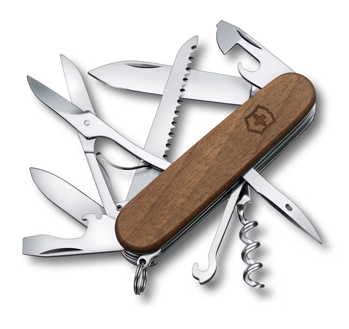 Navaja Huntsman de madera