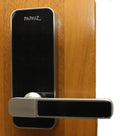 Chapa Puerta Electronica SmartLock Papaiz Derecha Plata