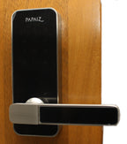 Chapa Puerta Electronica SmartLock Papaiz Derecha Plata