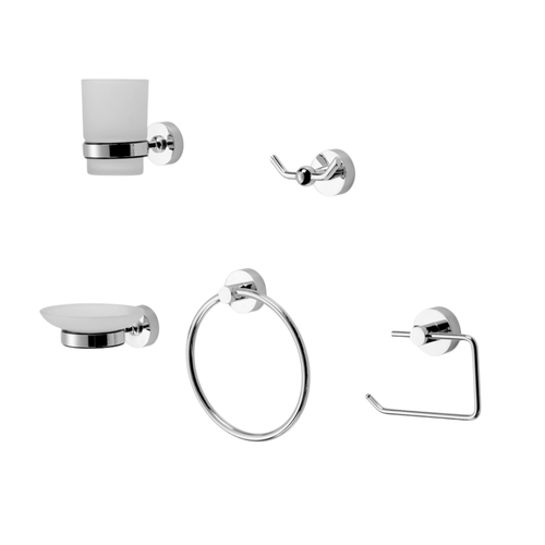 Accesorios Baño Peirano 3005 CR Juego 5 Pzas