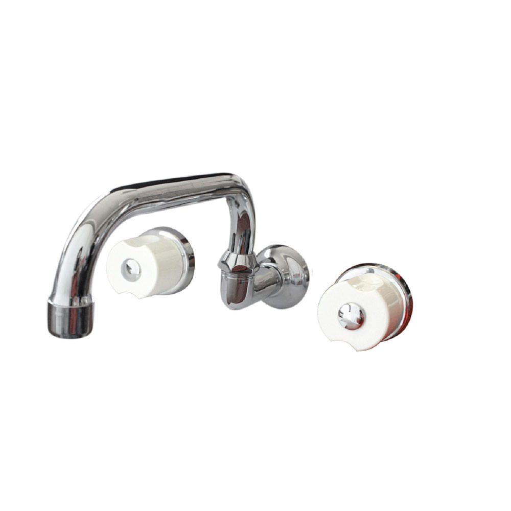 Mezcladora Pared Peirano Laza BL/CR 949 Embutir
