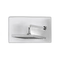 Ducha Articulada Peirano A996 Cromada 8" Cuadrada