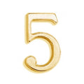 Numero Poli 5 172-7-5 Bronce Envejecido de 70 Mm