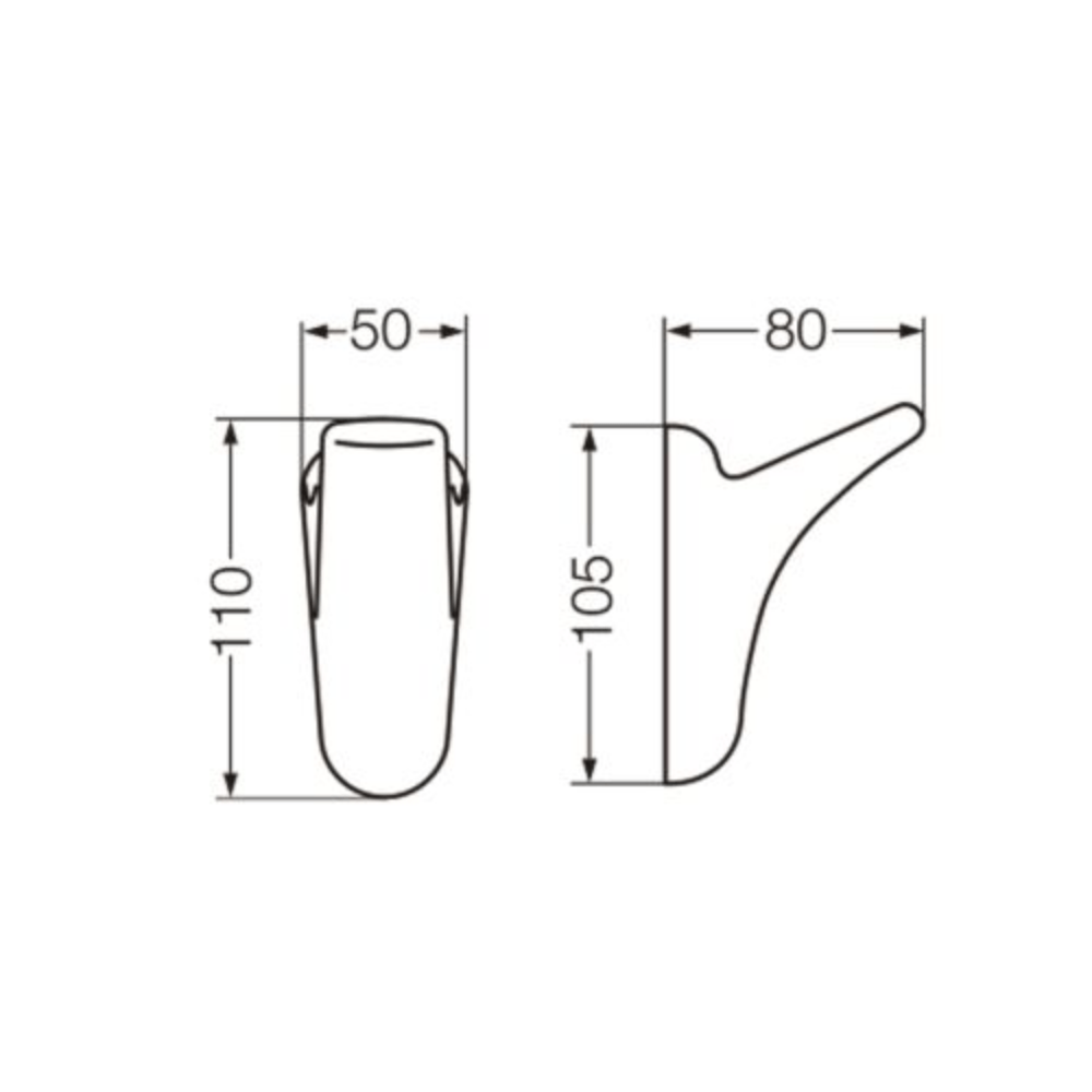 Percha Ferrum Compacta Blanco APE3K Simple
