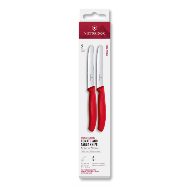 Set cuchillos de mesa Swiss Classic 2 piezas
