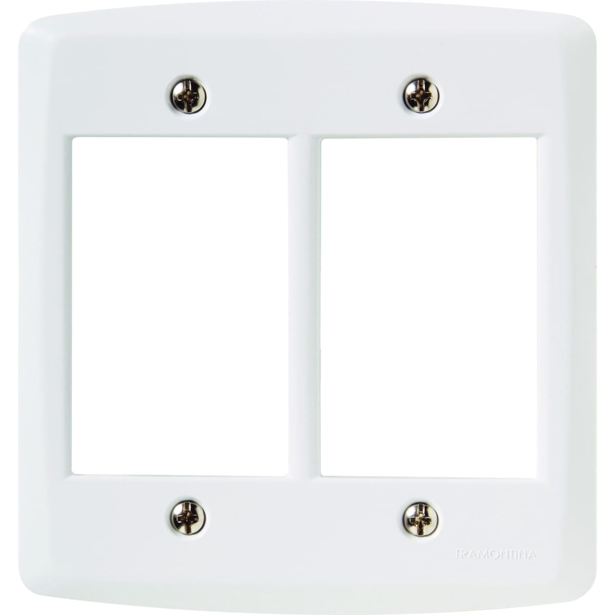 Placa Eléctrica Tramontina Lux2 Blanca 57105/031 4x4 6 módulos suelta