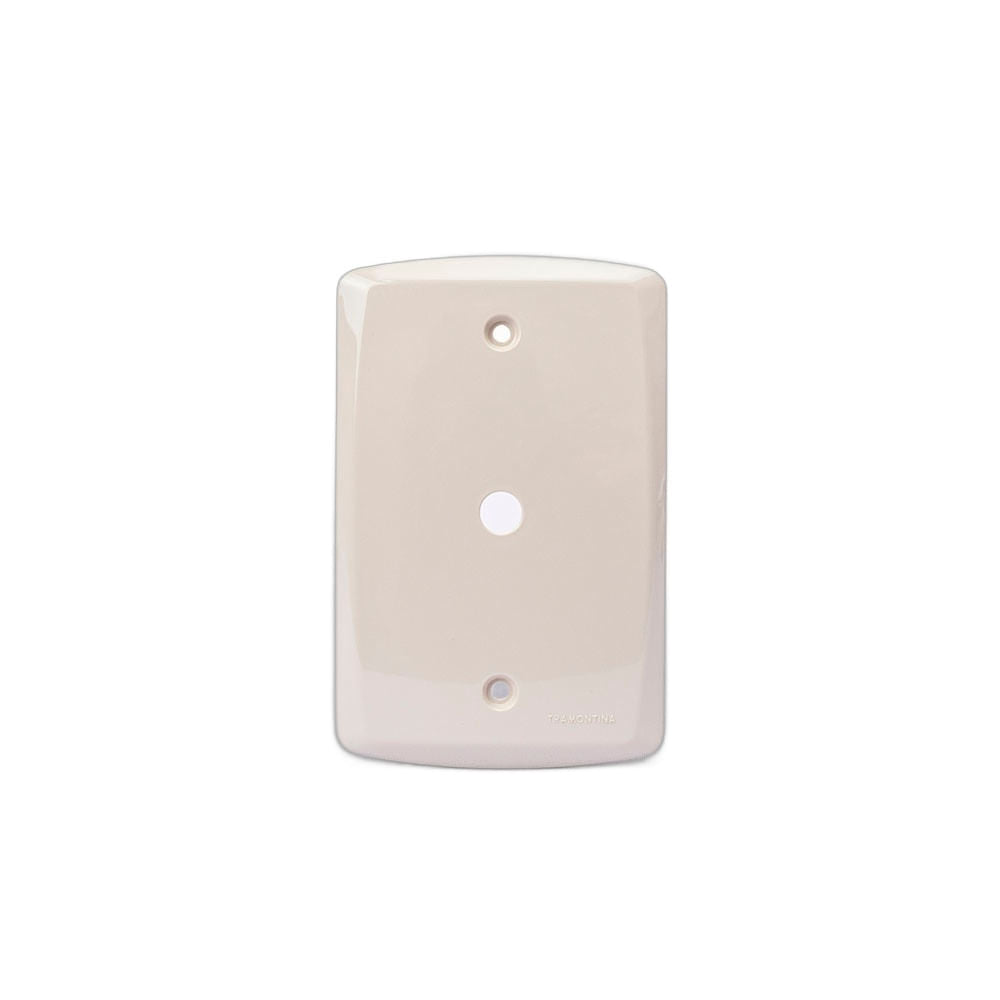 Placa Eléctrica Tramontina Lux2 Marfil 57105/057 4x2 3 Módulos suelto
