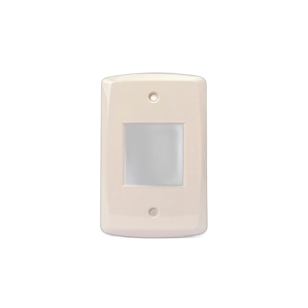 Placa Eléctrica Tramontina Lux2 Marfil 57105/055 4x2 2 Modulo juntos suelto
