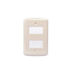 Placa Eléctrica Tramontina Lux2 Marfil 57105/056 4x2 2 Modulo distantes suelto