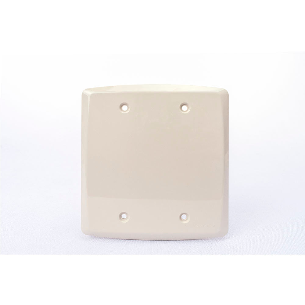 Placa Eléctrica Tramontina Lux2 Marfil 57105/071 4x4 ciega