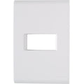 Placa Electrica Tramontina Liz Blanca 57106/004 4x2 1 Modulo Horizontal Suelta