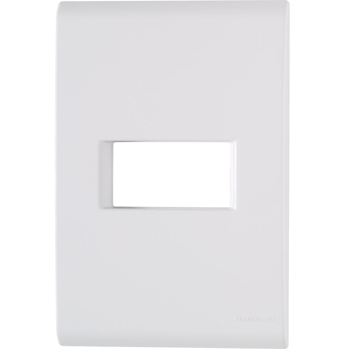 Placa Electrica Tramontina Liz Blanca 57106/004 4x2 1 Modulo Horizontal Suelta