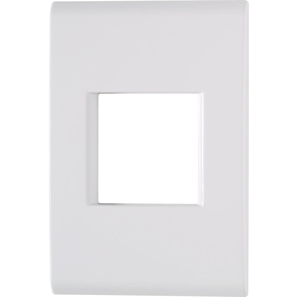 Placa Electrica Tramontina Liz Blanca 57106/005 4x2 2 Modulos Juntos Suelta