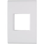 Placa Electrica Tramontina Liz Blanca 57106/005 4x2 2 Modulos Juntos Suelta