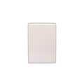 Placa Electrica Tramontina Liz Marfil 57106/051 4x2 Ciega