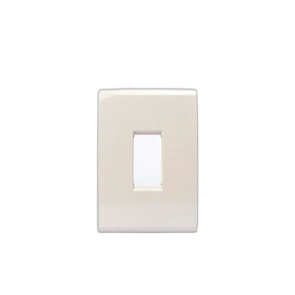 Placa Electrica Tramontina Liz Marfil 57106/057 4x2 3 Modulos Suelta
