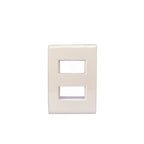 Placa Electrica Tramontina Liz Marfil 57106/056 4x2 2 Modulo distantes Suelta