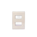 Placa Electrica Tramontina Liz Marfil 57106/056 4x2 2 Modulo distantes Suelta