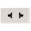 Modulo Tramontina 57115/229 Blanco Tomacorriente 15amp