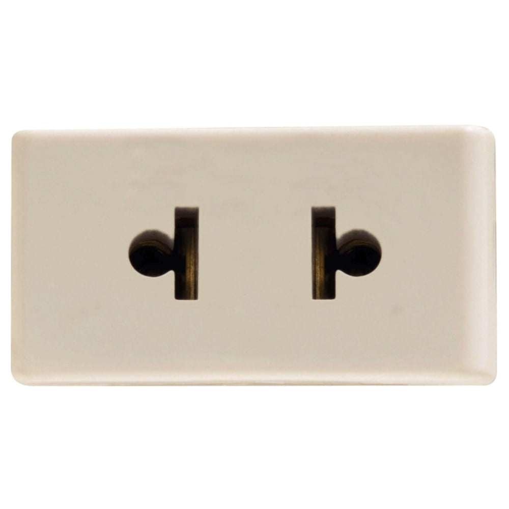 Modulo Tramontina 57119/229 Marfil Tomacorriente 15amp