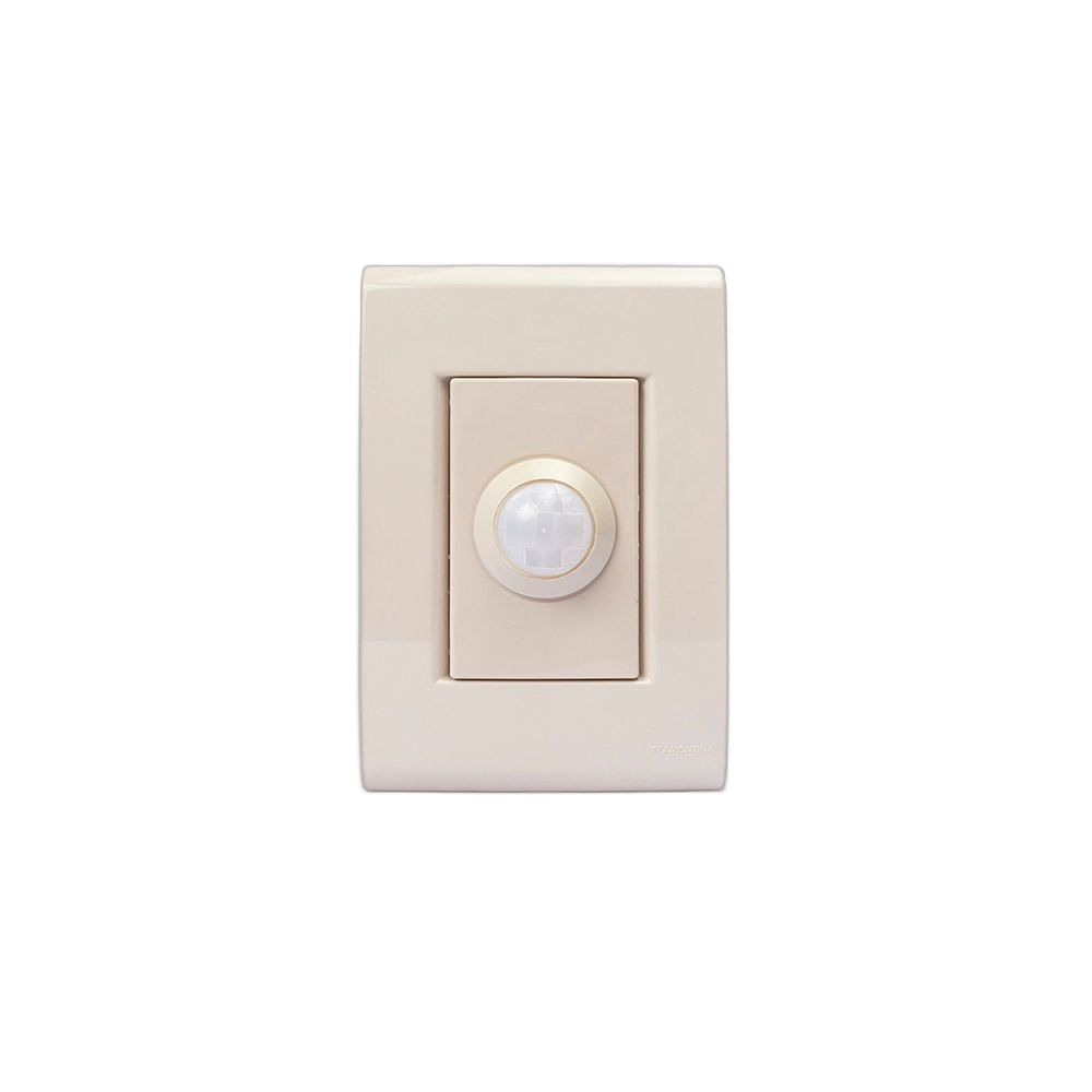 Placa Electrica Tramontina Liz Marfil 57171/080 4x2 Detector de Presencia