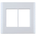 Placa Electrica Tramontina Giz Blanco 57200/071 4x4 6 Modulos Suelta