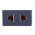 Modulo Tramontina 57215/229 Negro Tomacorriente 15amp