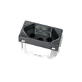 Modulo Tramontina 57215/032 Negro Tomacorriente Triple NBR 14136 20Amp