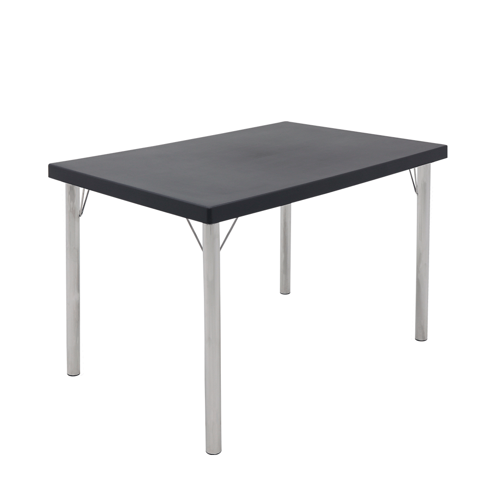 Mesa Rectangular Tramontina Beta 92397/207 Grafito 79x119cm