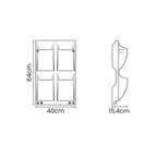 Maceta Tramontina Malaia Beige 92653/110 Vertical