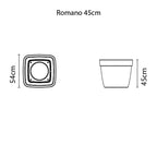 Maceta Tramontina Romano Marron 92789/109 45cm