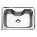 Lavaplatos Encastre Simple Inox 93806/122 68.5x48.5x20.3 Morgana