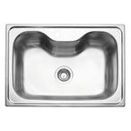 Lavaplatos Encastre Simple Inox 93806/122 68.5x48.5x20.3 Morgana