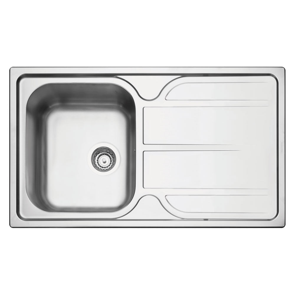Lavaplatos Encastre Simple Inox 93900/123 86x50x18 Reversible
