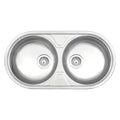 Cubeta Cocina Redonda Doble Sat 94035/102 81x40.4x15.2
