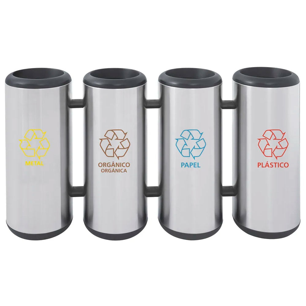 Cesto Basura Reciclaje Tramontina 94540/023 Selecta 31Lts