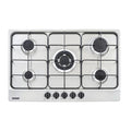 Placa Coccion Inox Gas 5 Quemador 94716/121 75x50 Triple