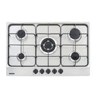 Placa Coccion Inox Gas 5 Quemador 94716/121 75x50 Triple