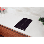 Placa Coccion Vidrio Electrico 2 Quemador 94750/221 30x50 Negro Induccion