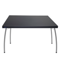 Mesa Rectangular Tramontina Geo Grafito 79x119 Patas Alfa