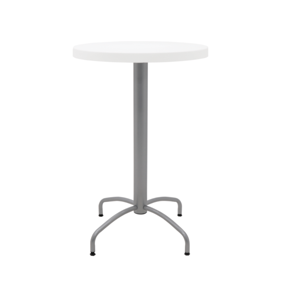 Mesa Redonda Tramontina 70cm Geo Blanca Patas Gama 102cm