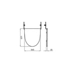 Tapa Asiento Bidet Marina Jazmín Ferrum THB3U