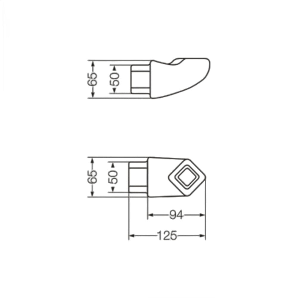 Toallero Barral Ferrum Clásico Duna ATZ1C sin varilla